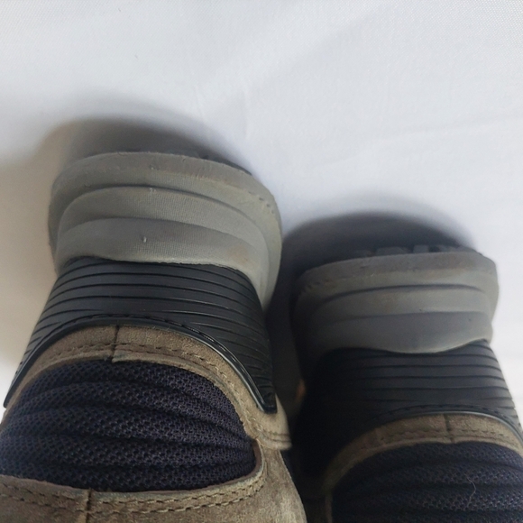 Merrell Navy Blue And Green Beige Men Hiking Boots Size 8 - Picture 6 of 8